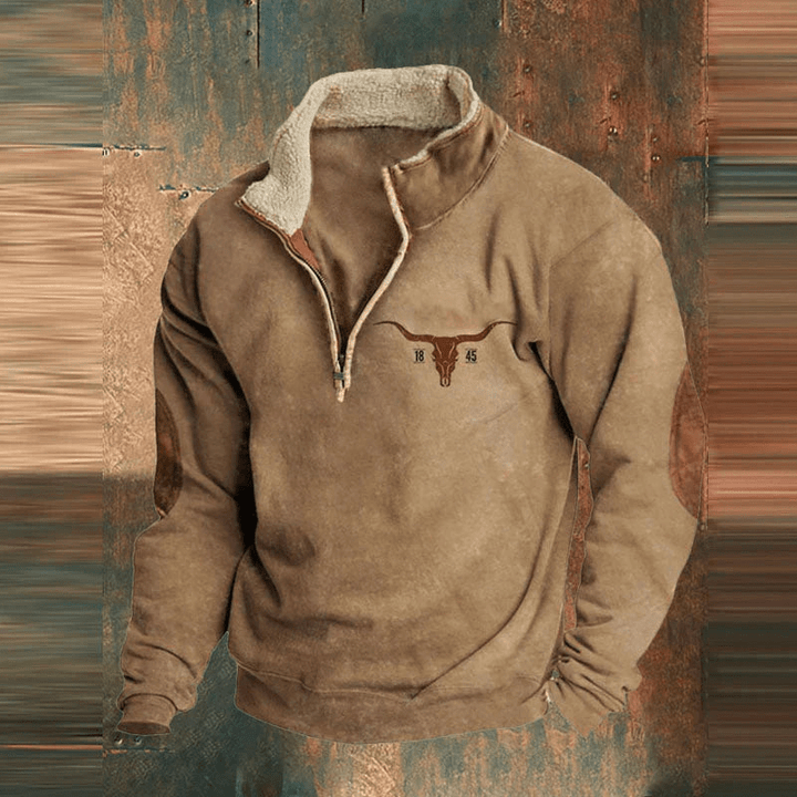 Daniel | Quarter Zip-Up Pullover